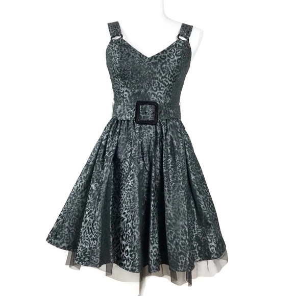 Betsey Johnson Dresses & Skirts - Betsey Johnson Leopard Print Fit & Flare Dress